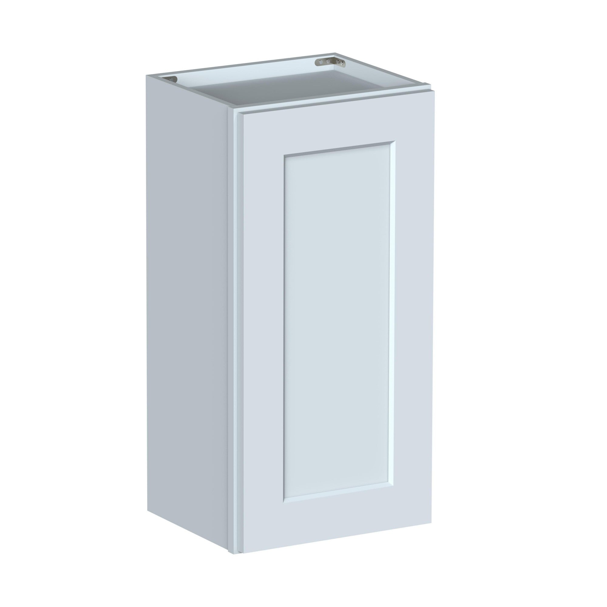 Alt View 1. Boyel Living - 15in.W x12in.D x30in.H Dove Gray WALL CABINET Fully assembled Cabinet With One HDF Door - Gray.
