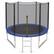 Alt View 8. Gymax - Gymax 10 FT Outdoor Trampoline Bounce Combo W/Safety Closure Net Ladder - Black.
