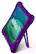 Angle. Visual Land - Visual Land Prestige Elite 10QH 10.1" HD Tablet 32GB Storage 2GB Memory with Protective Bumper Case - Purple.