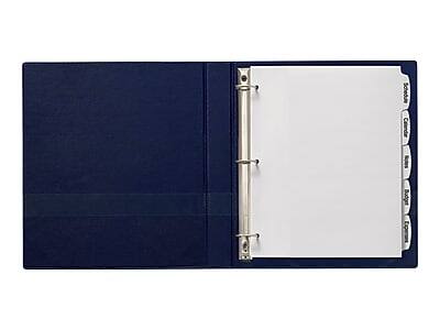 Alt View 7. Avery - Big Tab Printable Paper Dividers with White Labels, 5 Tabs, 20 Sets/Pack - White.