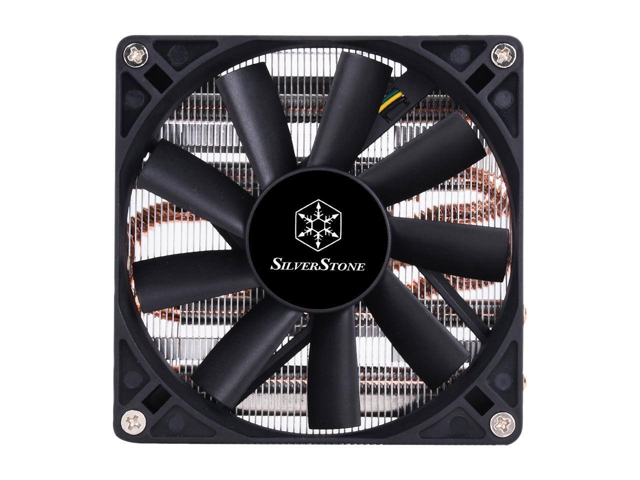 Alt View 8. SilverStone - SILVERSTONE SST-AR11 92mm Dual ball bearing CPU Cooler - Silver.