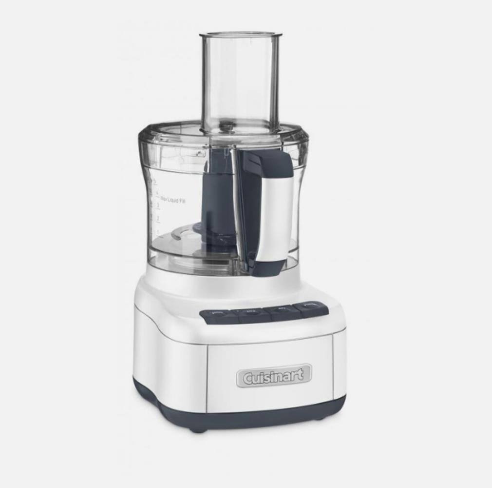 Alt View 2. Cuisinart - Elemental 8 Cup Food Processor - White.