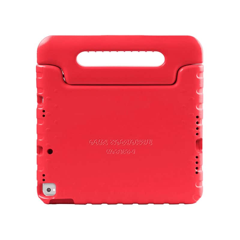 i-Blason - Kido Case for iPad 10.2" (2019–2021) – Shockproof, Handle Kickstand, Kid-Friendly - Red