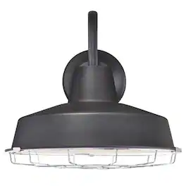 Westinghouse - Academy 1-Light Textured Black Wall Sconce
