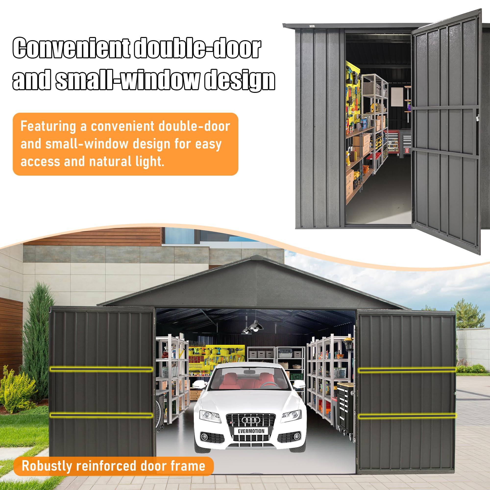 Convenient double-door and small-window design

Featuring a convenient double-door and small-window design for easy access and natural light.

Robustly reinforced door frame