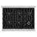 Alt View 2. ZLINE - 36 in. Wide 6 Burner Autograph Classic Gas Range and Bronze Accents (CGRZ-BLM-36-CB) - Black.