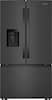 Front. Whirlpool - 36 in. Wide 30 cu. ft. French Door Bottom Freezer Refrigerator with More space with Family-Sized Capacity - Black Stainless Steel.