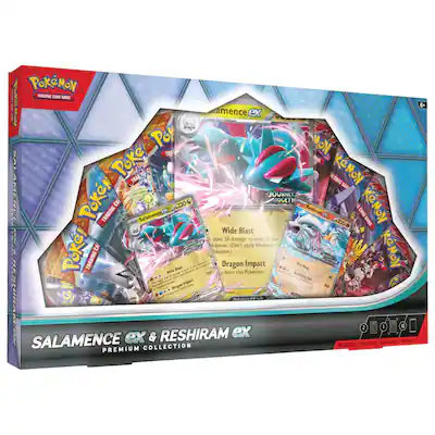 Pokmon TCG: Salamence ex & Reshiram ex Premium Collection 10-10266-101 - Best Buy Pokmon TCG: Salamence ex & Reshiram ex Premium Collection 10-10266-101 - Best Buy