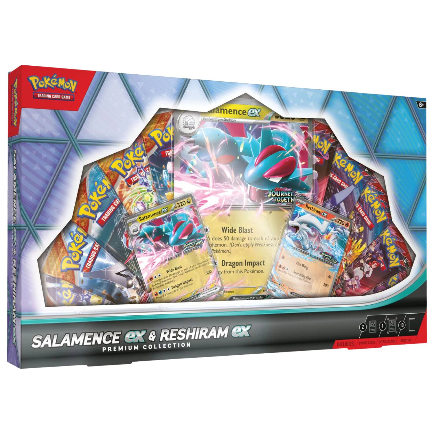 Pokémon - TCG: Salamence ex & Reshiram ex Premium Collection