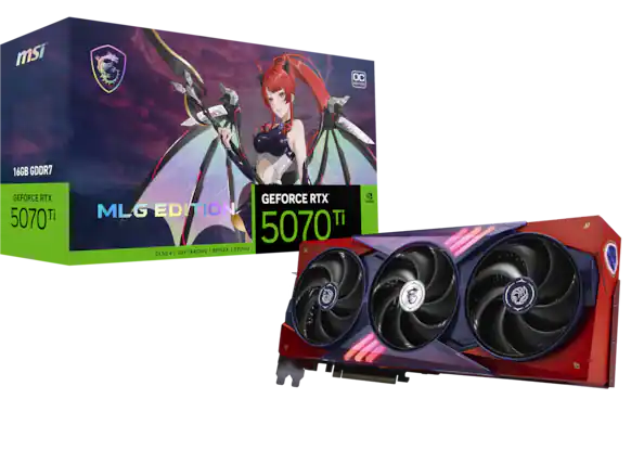 msi
OC EDITION
16GB GDDR7
GEFORCE RTX 5070 Ti
MLG EDITION
DLSS 4 | RAY TRACING | REFLEX | STUDIO
msi
OC EDITION
16GB GDDR7
GEFORCE RTX 5070 Ti
MLG EDITION
DLSS 4 | RAY TRACING | REFLEX | STUDIO