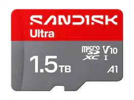 SANDISK - Ultra 1.5TB microSD Card - 195MB/s