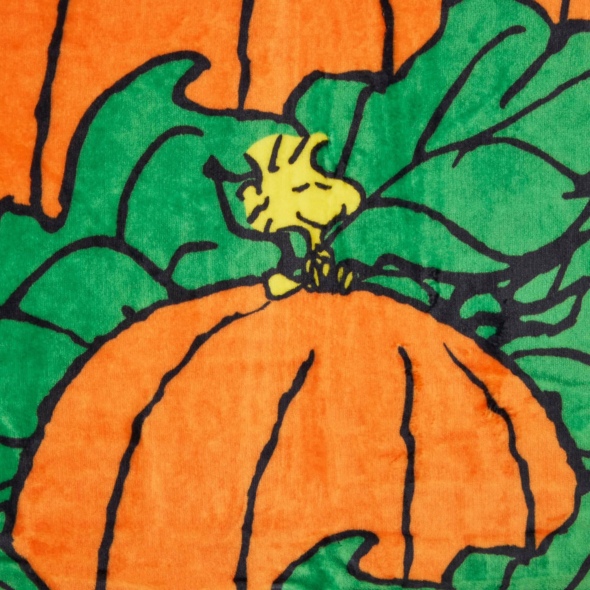 Alt View 10. Silver Buffalo - Peanuts "It's The Great Pumpkin" Fleece Throw Blanket | 45 x 60 Inches - Multi-Colored.
