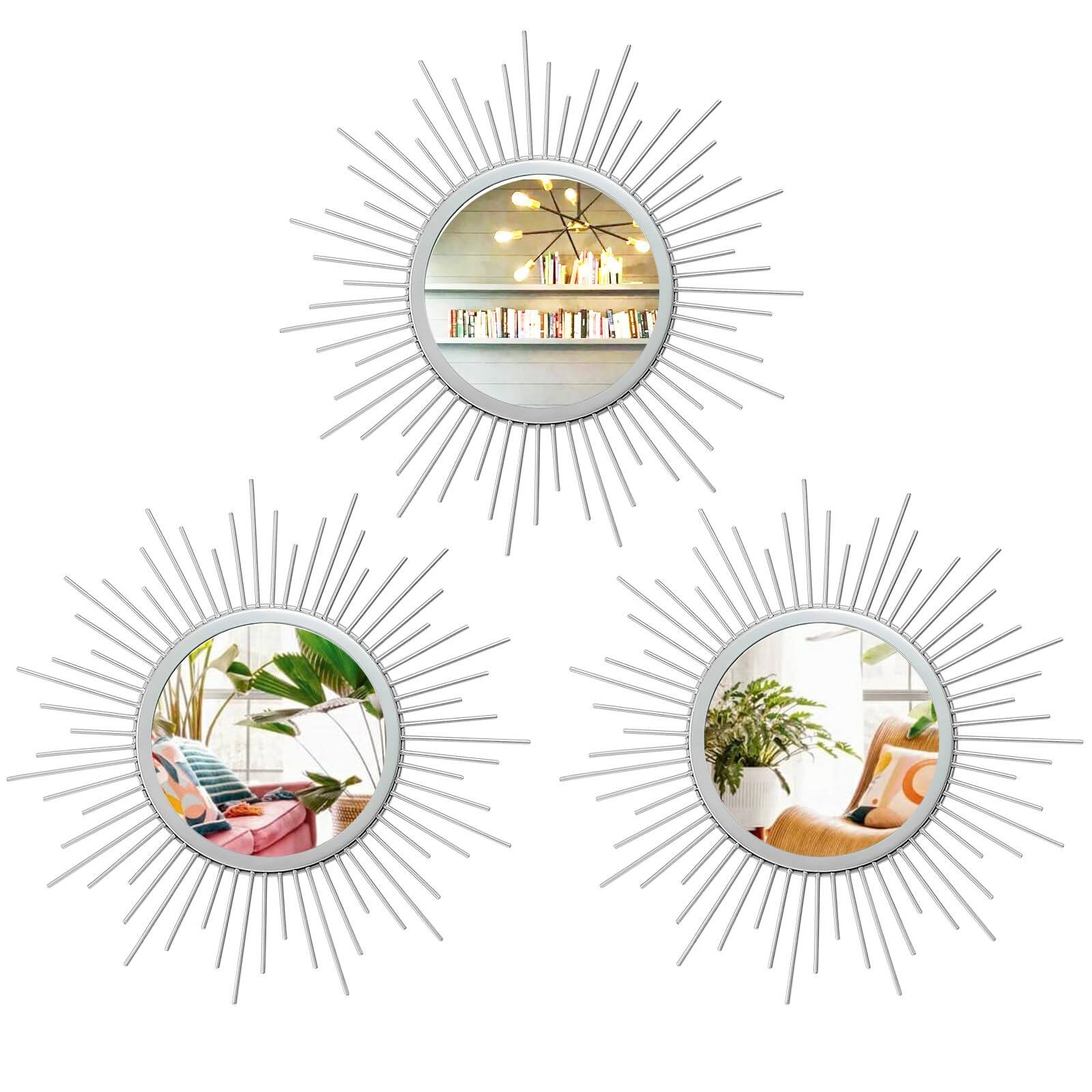 Sunburst- Silver 12 inch