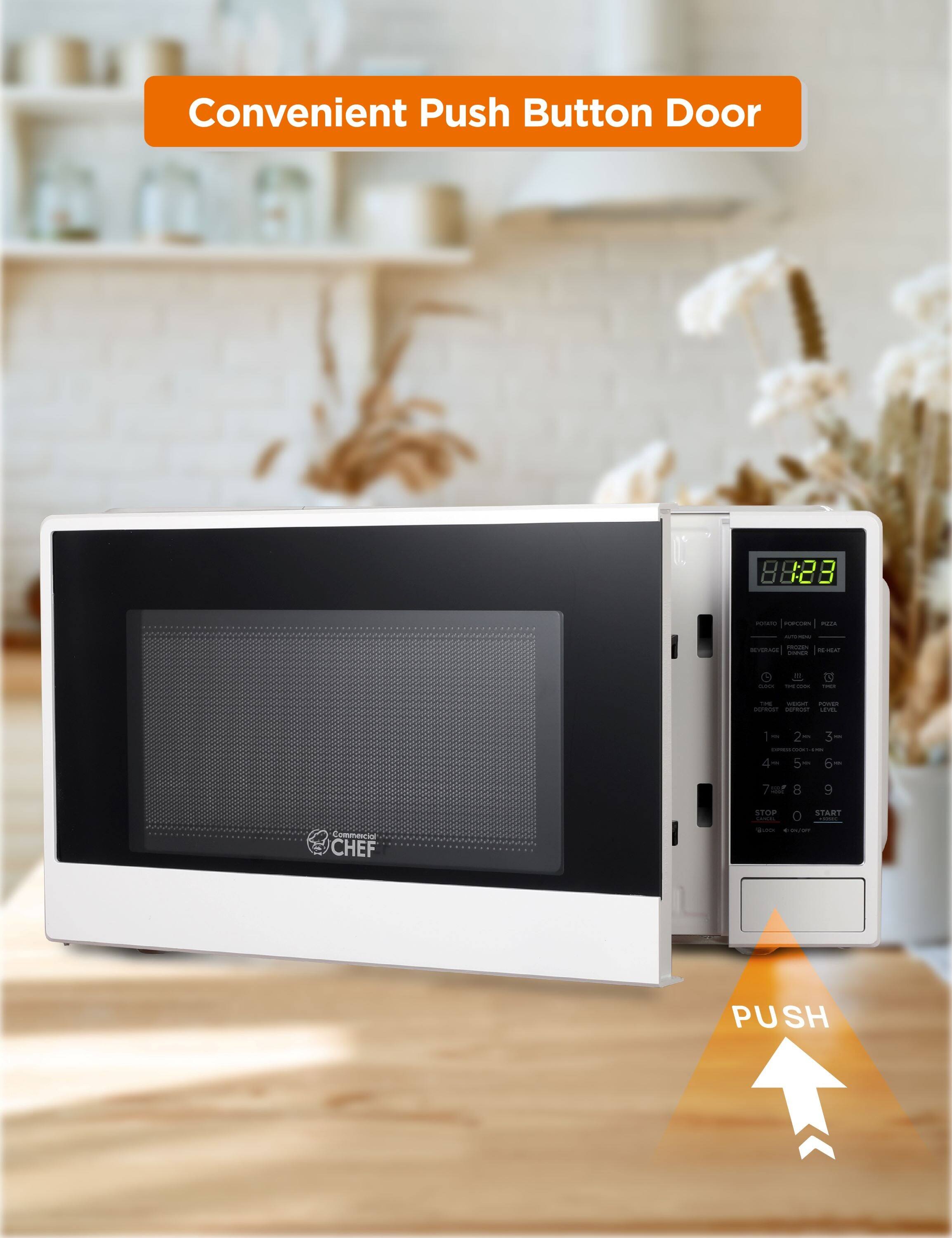 Convenient Push Button Door | 88:23 | - - - - -T - - - - - - - - I - - - - -- .- I - 2  3 - 4 - 5 - 6  9 STOP - START Commercial CHEF i - PUSH
