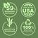 59% Biobased Material
Made in the USA
Plastic Made from Brazilian Sugarcane
100% Recycled Fiberboards