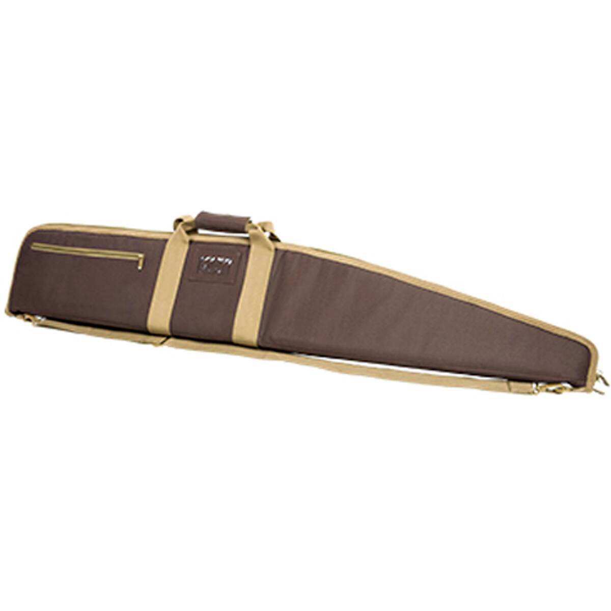 Front. NcSTAR - NcSTAR Vism 48x8" 2958 Series Soft Padded Shotgun Case, Brown - Brown.