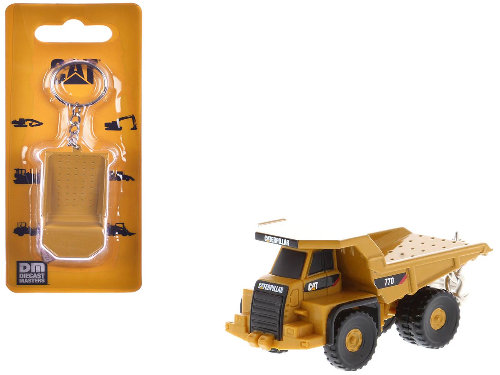 CAT Caterpillar 770 Off-Highway Truck Keychain Yellow Diecast Model by Diecast Masters price history on PriceWatchPro