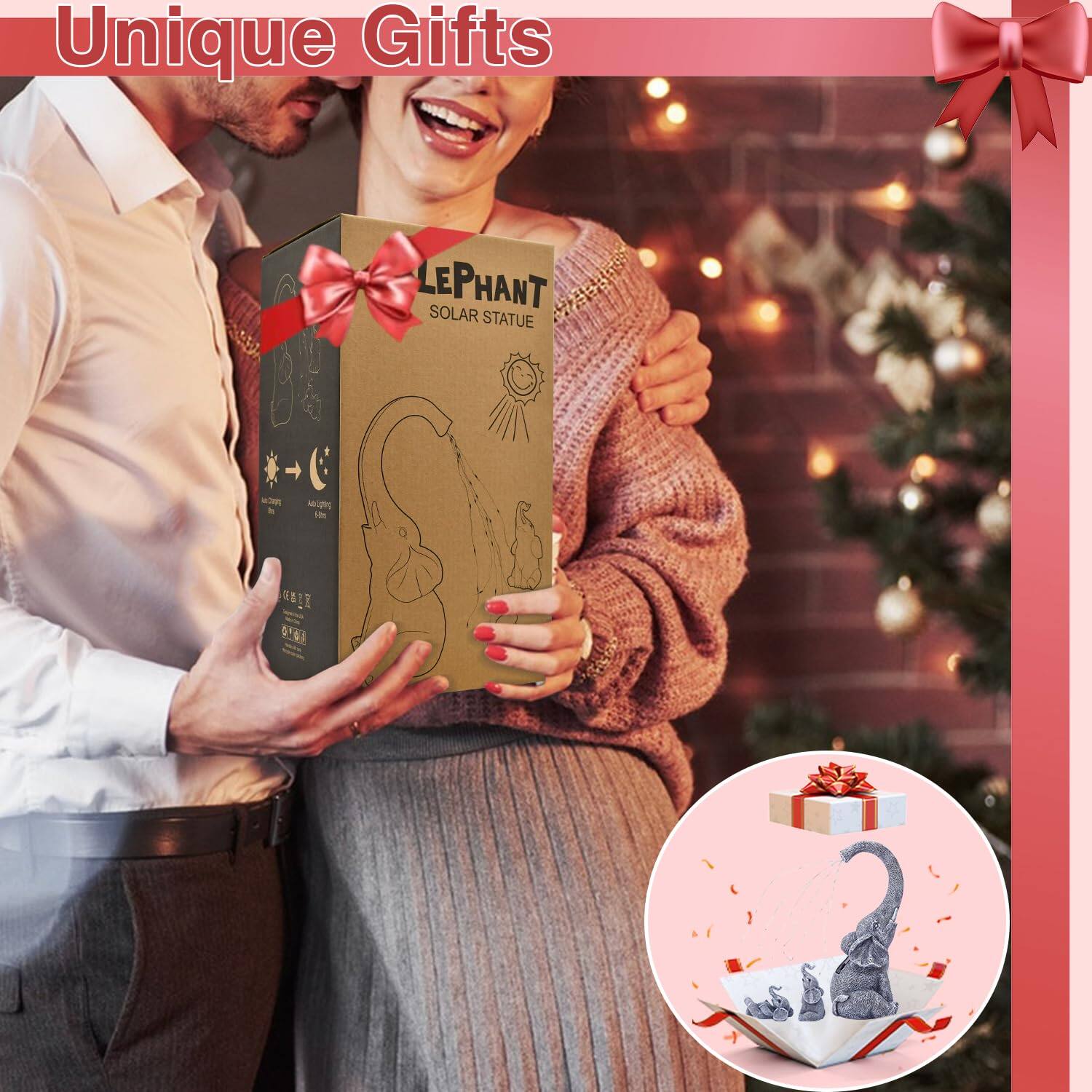 Unique Gifts

ELEPHANT SOLAR STATUE