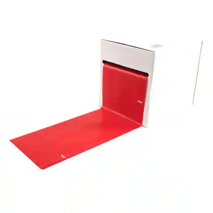 Front. Power Systems - Flat Band - 50 yd Resistance Band (Medium Resistance Level), Durable Latex Strength Band - Red.
