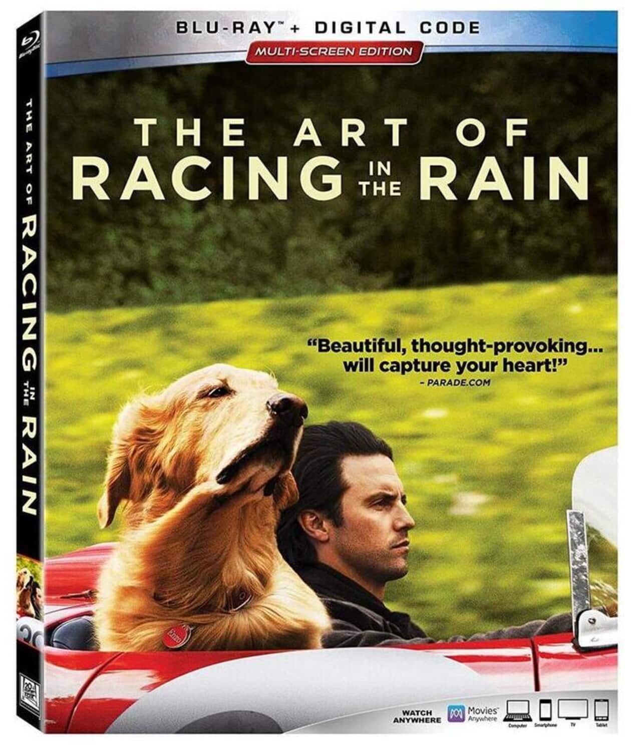 Front. The Art of Racing in the Rain   - BLU-RAY.