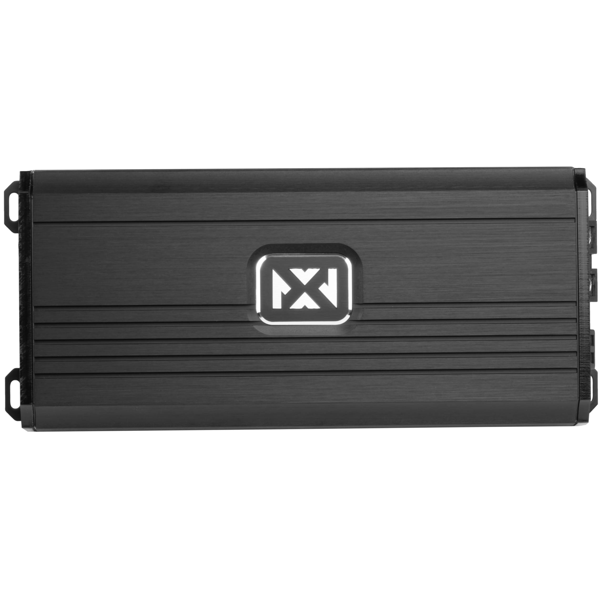 Angle. NVX - NDA15001 3000W Peak (1500W RMS) N-Series Class-D 1-Ohm Stable Monoblock Amplifier with Remote Bass Knob.