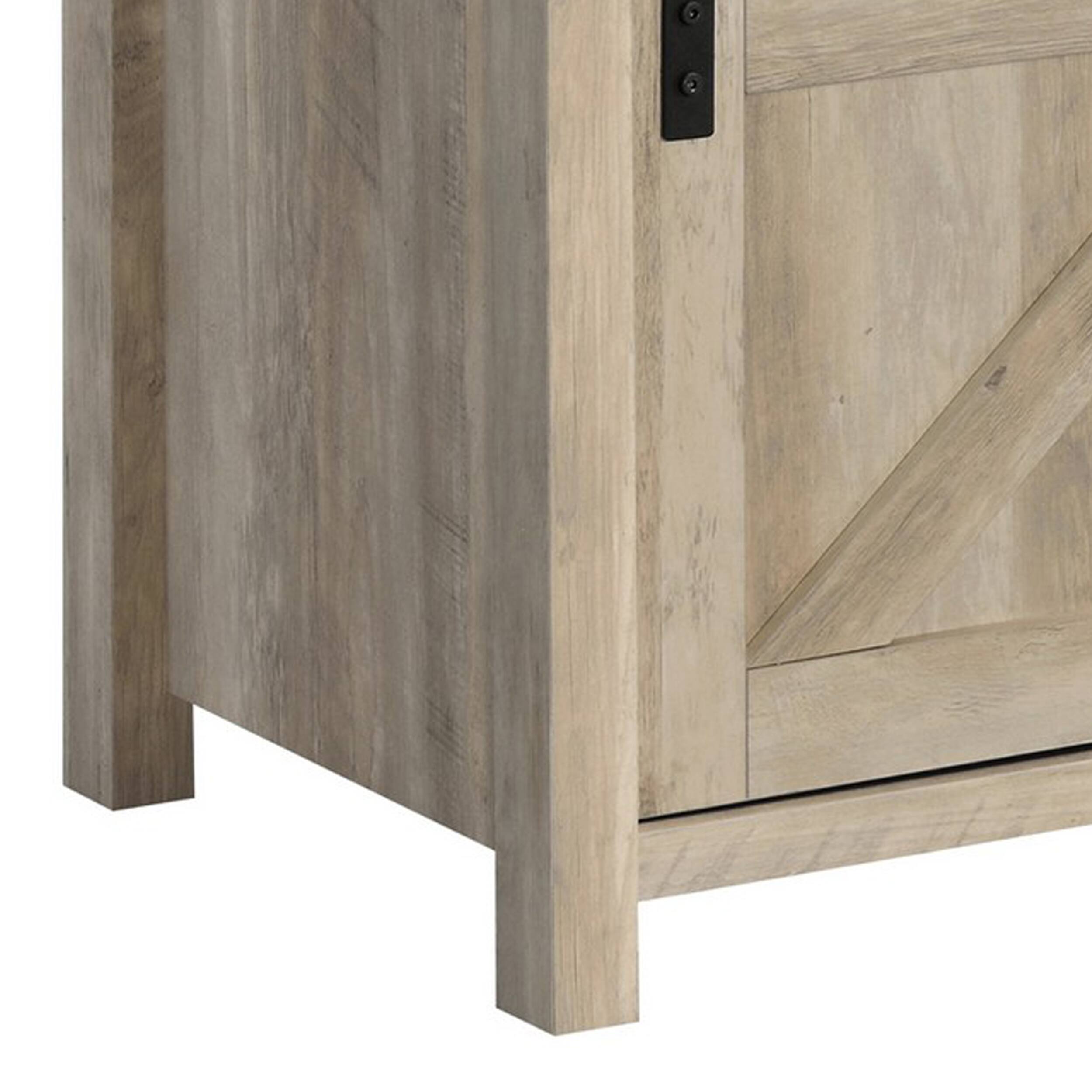 Alt View 3. Manhattan Lane - Sem 79 Inch TV Media Entertainment Console, Sliding Doors, 2 Drawers - Brown, Black.