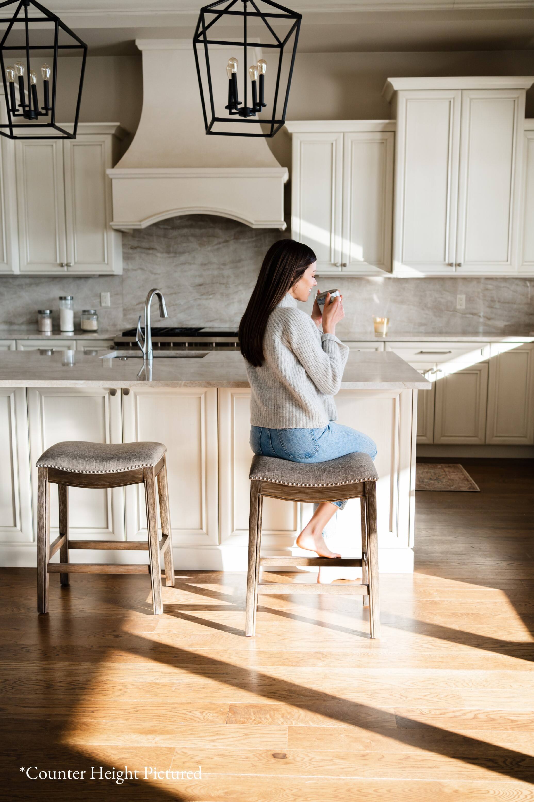 *Counter Height Pictured