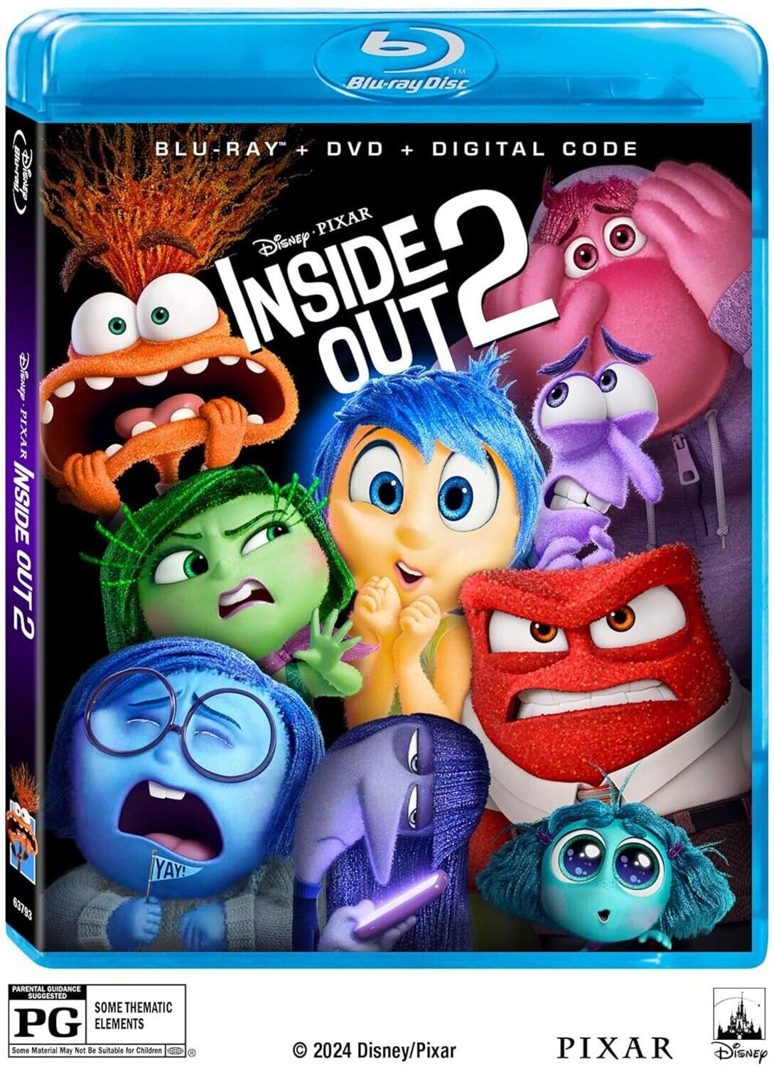 Alt View 1. Inside Out 2   - BLU-RAY.