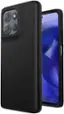 The image features a black case for a cell phone, with a blue background. The case is designed to protect the phone, and it has a camera on the back. The case is made by Speck, and it is specifically designed for the Samsung Galaxy S20. The case is a hard shell case that provides protection for the phone while also adding a stylish touch to the device.