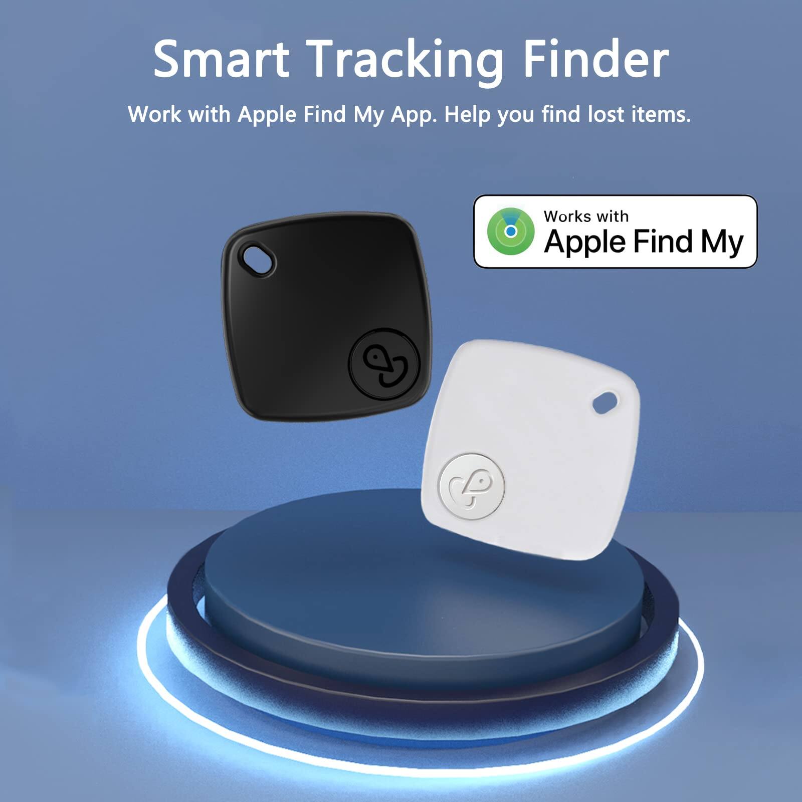 Smart Tracking Finder  
Work with Apple Find My App. Help you find lost items.  
Works with Apple Find My