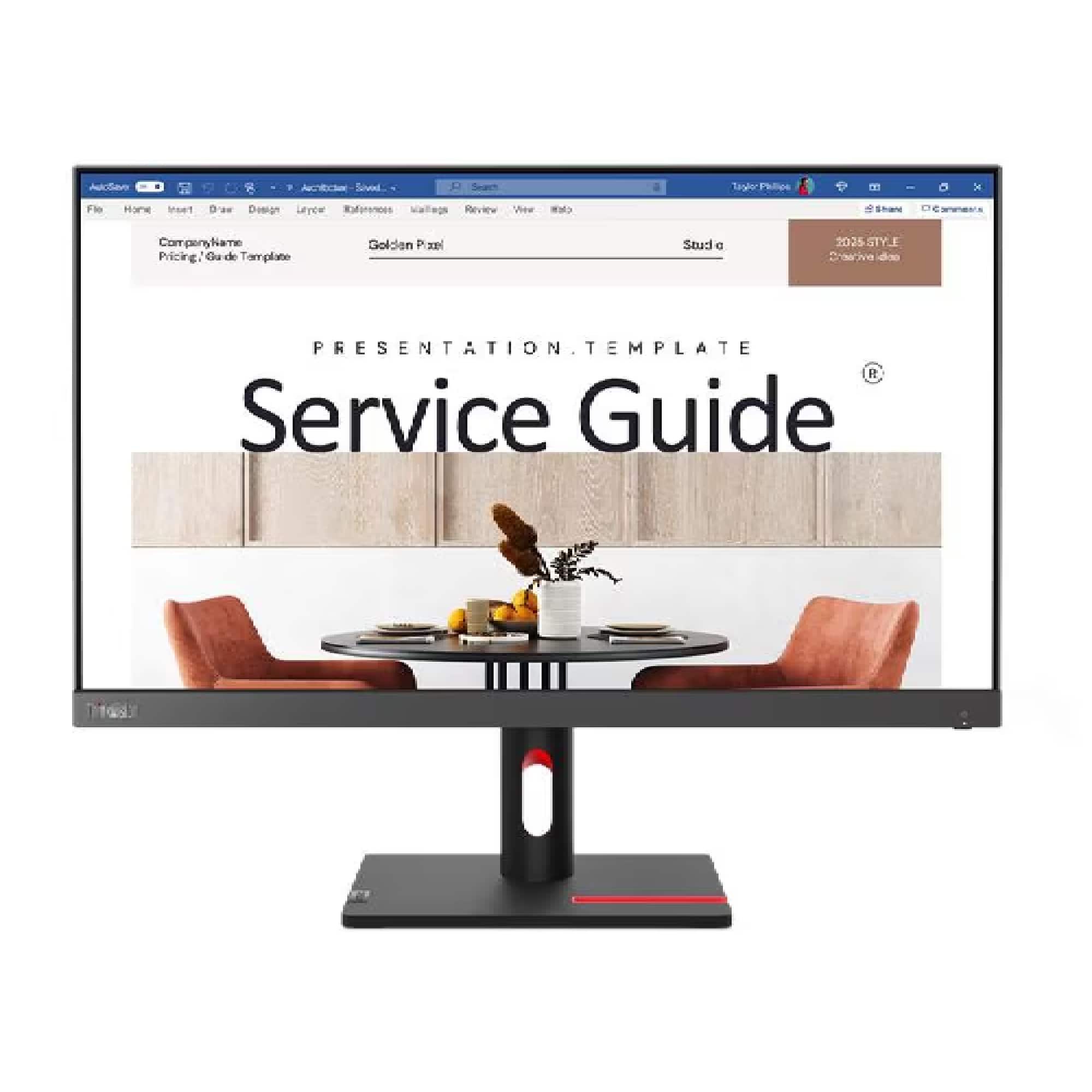 Lenovo - Thinkvision S27I-30 27" Monitor 100Hz, 4ms, 1920x1080,1xHDMI 1xVGA - Black