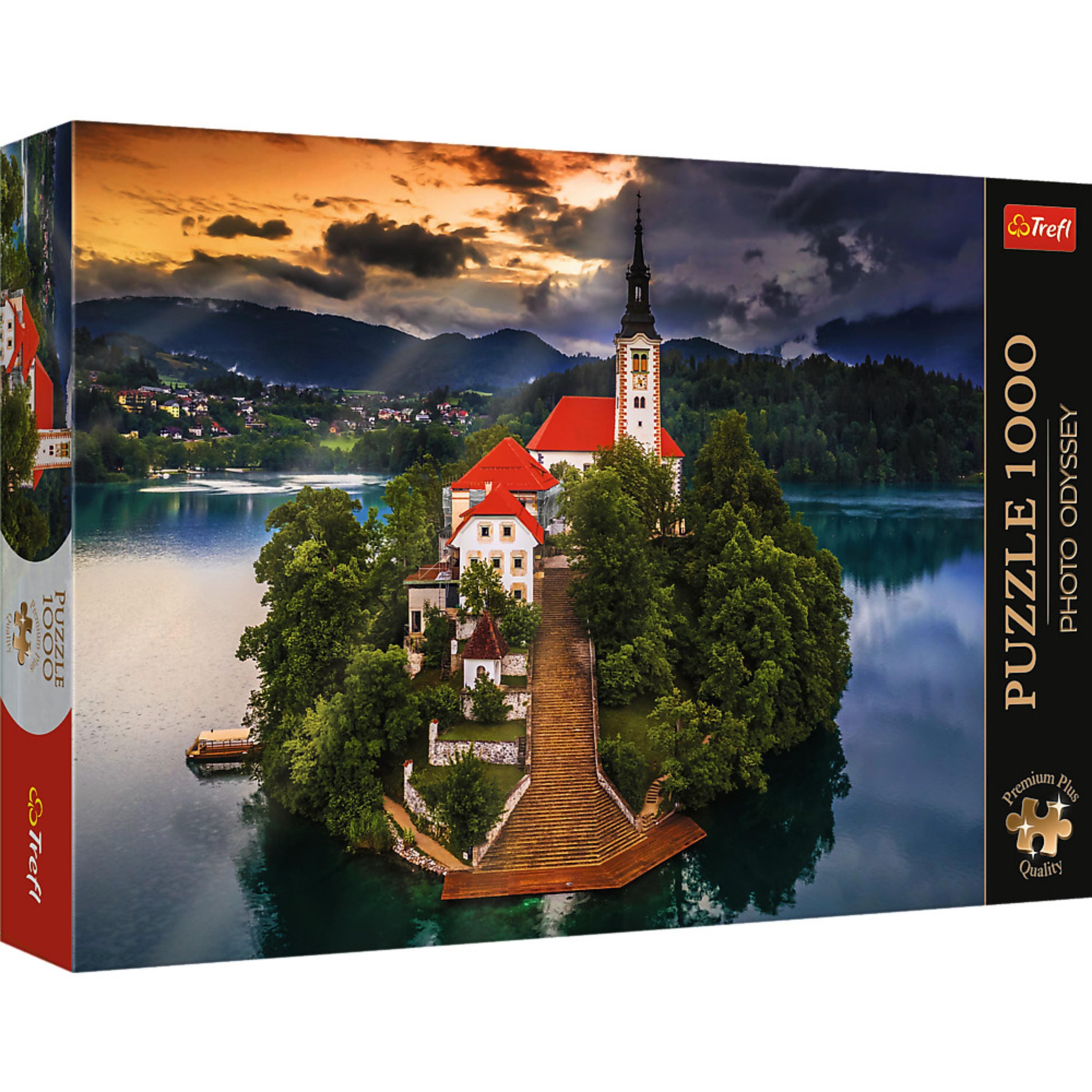 Trefl - Premium Plus 1000 Piece Puzzle - Lake Bled, Slovenia price history on PriceWatchPro