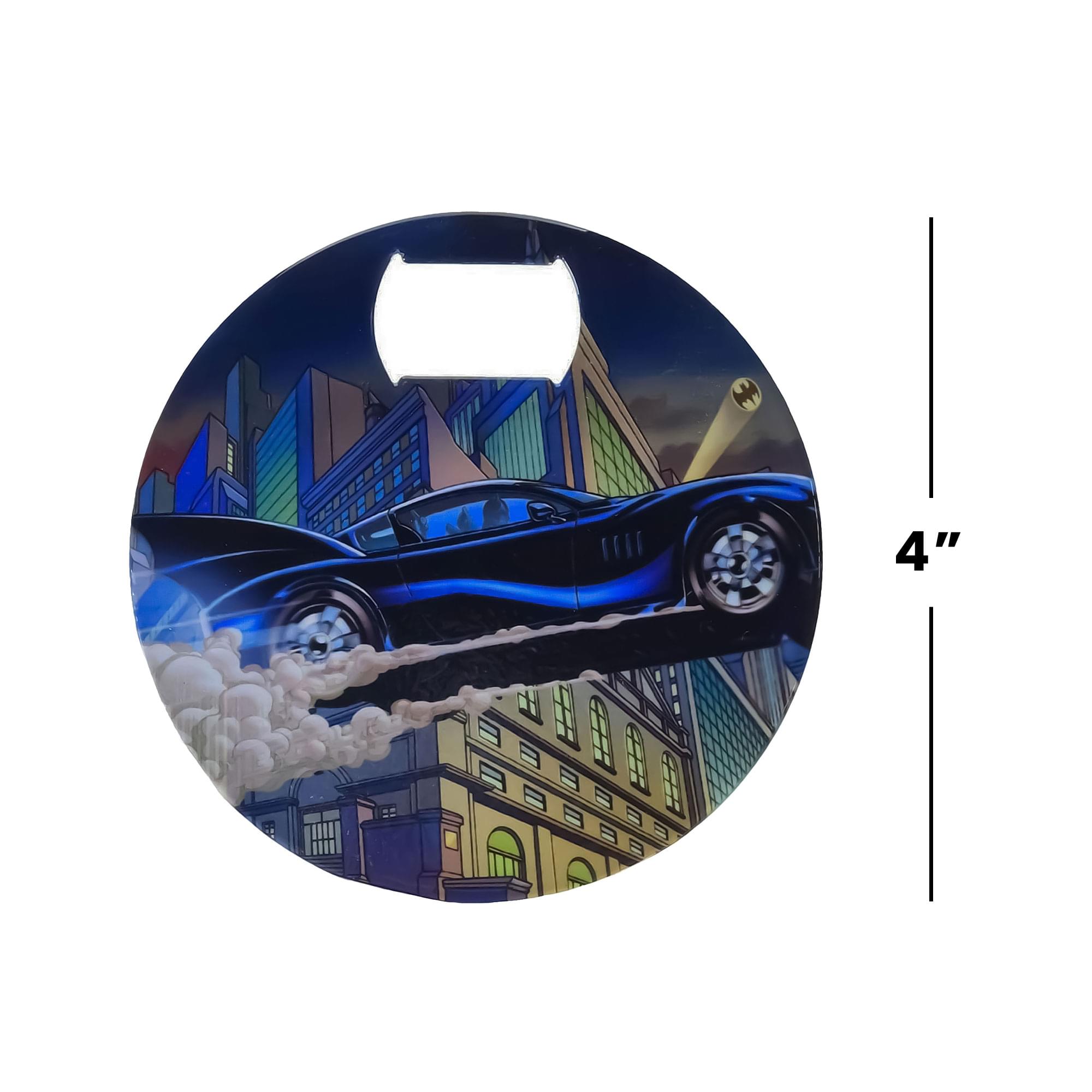 Alt View 10. DC Universe - DC Comics Batman Batmobile Coaster Bottle Opener - Black.