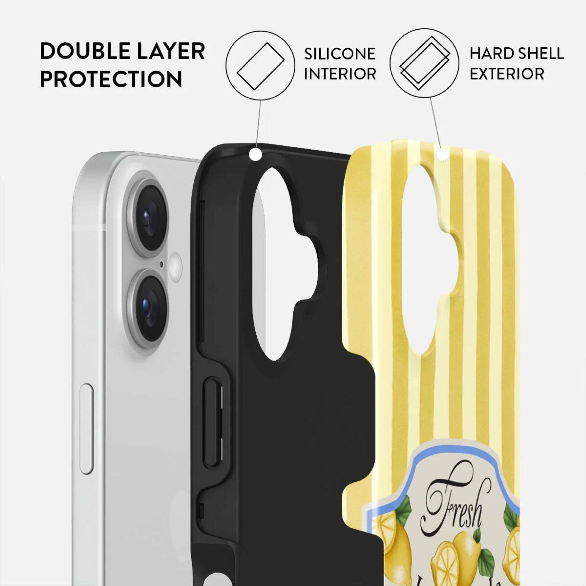DOUBLE LAYER PROTECTION  
SILICONE INTERIOR  
HARD SHELL EXTERIOR