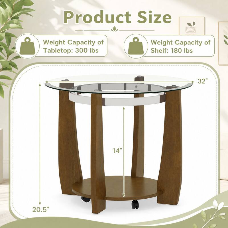 Product Size

Weight Capacity of Tabletop: 300 lbs

Weight Capacity of Shelf: 180 lbs

32"

14"

20.5"