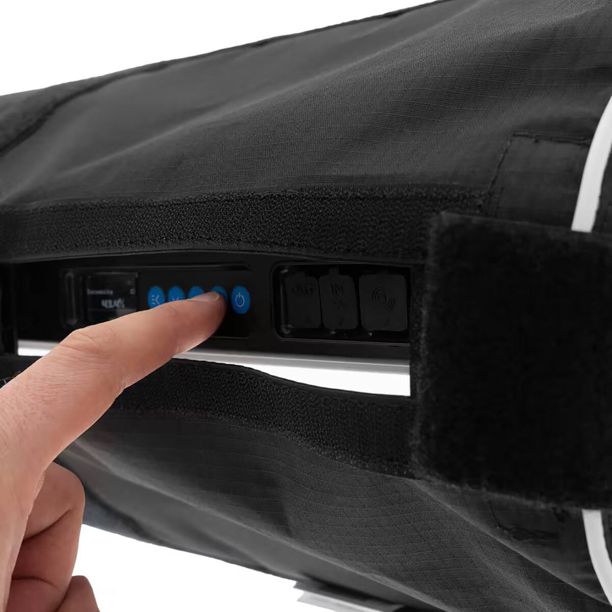 Alt View 5. DoPchoice - DoPchoice 24x9.4" SnapBag Rectangular Softbox for ARRI Omnibar 2 Light.