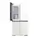 Alt View 18. Samsung - Bespoke 29 cu. ft. 4-Door Flex Refrigerator with Customizable Panels - White.