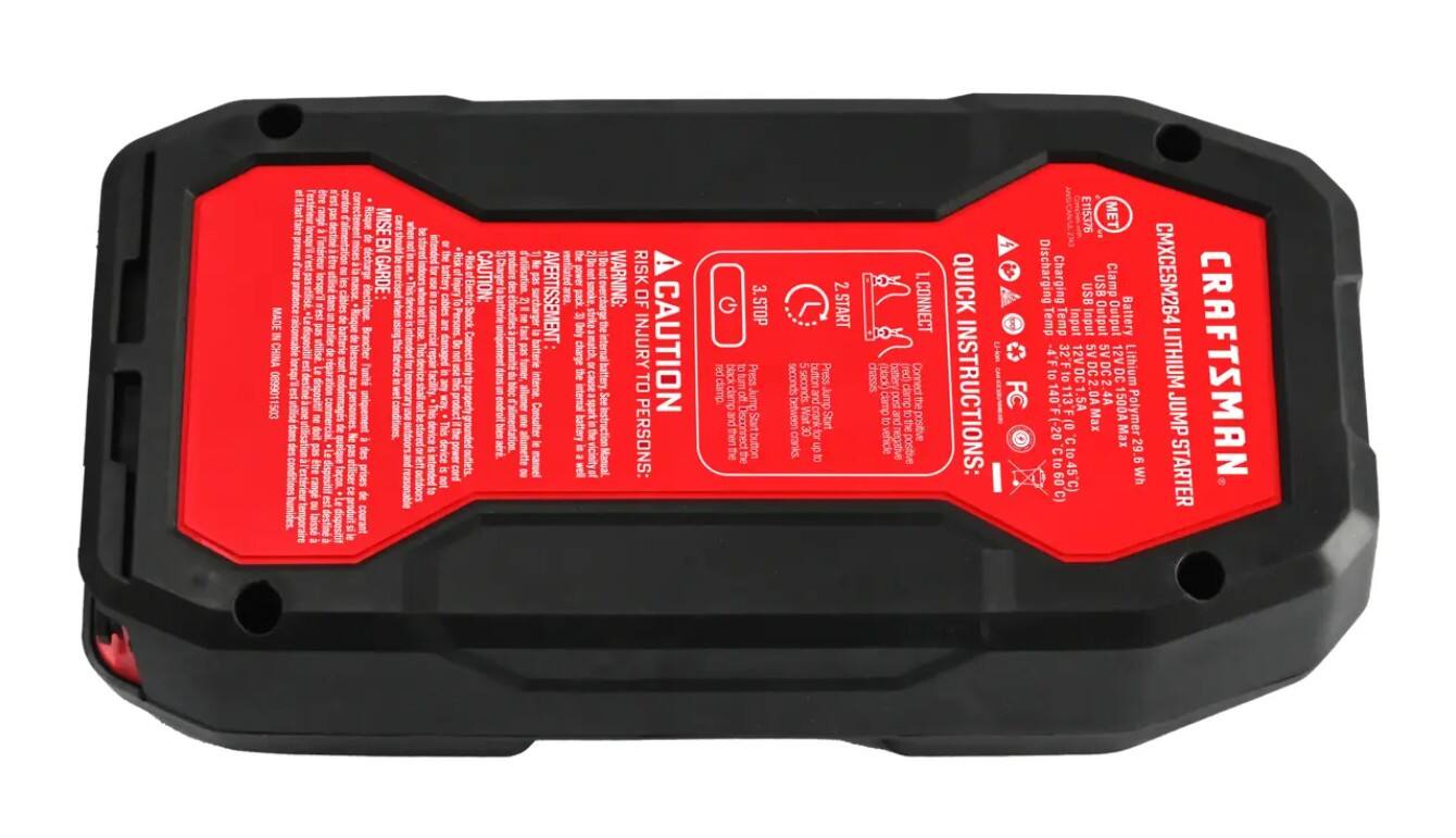 1 prudence MADE CHINA orsqu 106680 503 I humides. etre a cordon Risque MISE de EN dcharge GARDE utlis masse cbles lectrique de a batterie Brancher I biessare l'unit device dispositi endommags eodu personnes I des ue dispostit R de produit courant laiss destin ua the E battery cables I repair pabeues R - device This device CAUTION: surcharger - AVERTISSEMENT sed batterie allumer interne. Consufter 2 RISK A pack WARNING: OF S Only adueuo INJURY CAUTION the battery cause TO internal qeds See batter Instruction PERSONS: vicinityaf Manual 3. STOP g black Press otum clamp clamp of Jump Dut Start then paJucos button 2. START spucces SpUcces UCWn Press Jump between Wat Start 30 A SEURO L CONNECT chassis black I (pa Connect dlamp post clamp the and to the positive vehicle negative positive E115376 MET QUICK Discharging Charging USB USB Clamp CMXESM264 Temp Temp Input Input Output Output Battery i 5V 5V