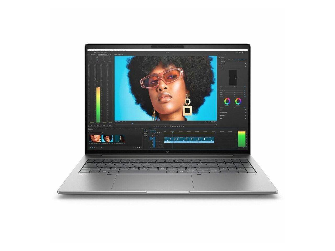 Alt View 7. HP - HP ZBook 8 G1i 16" - Intel Core Ultra 7 - 16 GB - 512 GB SSD - Windows 11 Pro - NVIDIA RTX 500 & Intel Arc - Wi-Fi 7 - Meteor Silver.