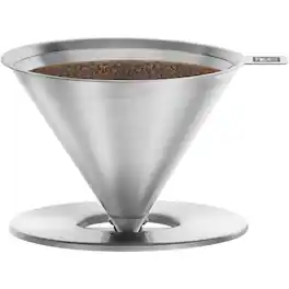 ZWILLING - Sorrento Stainless Steel Pour Over Coffee Dripper - Silver