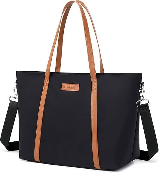 Front. Vulpecula Spade - Lightweight Women Laptop Tote Bag for Work, Casual Handbag for Travel Beach College Teacher - 824413672438.