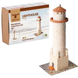 Wise Elk - Lighthouse Mini Brick Building Kit, 500 pcs - Multicolor