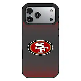 Keyscaper - NFL - San Francisco 49ers Bump Case with 8.2ft Drop Protection - 16 Pro Max - Black