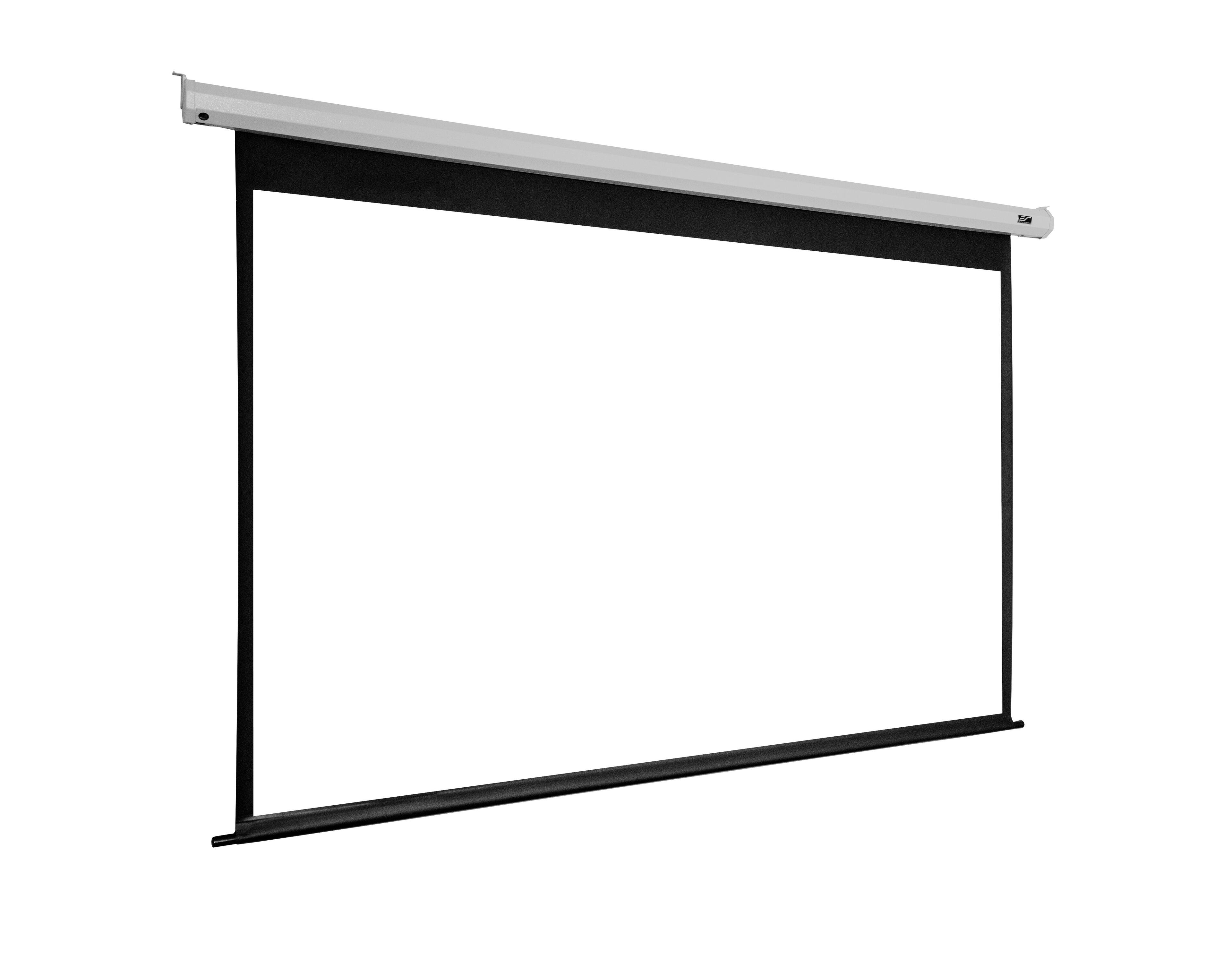 Alt View 1. Elite Screens - VMAX3 Electric MatteWhite Wall/Ceiling Mounted Drop-Down 4K Projector Screen,166"Diag,16:9, VMAX166XWH3 - White.