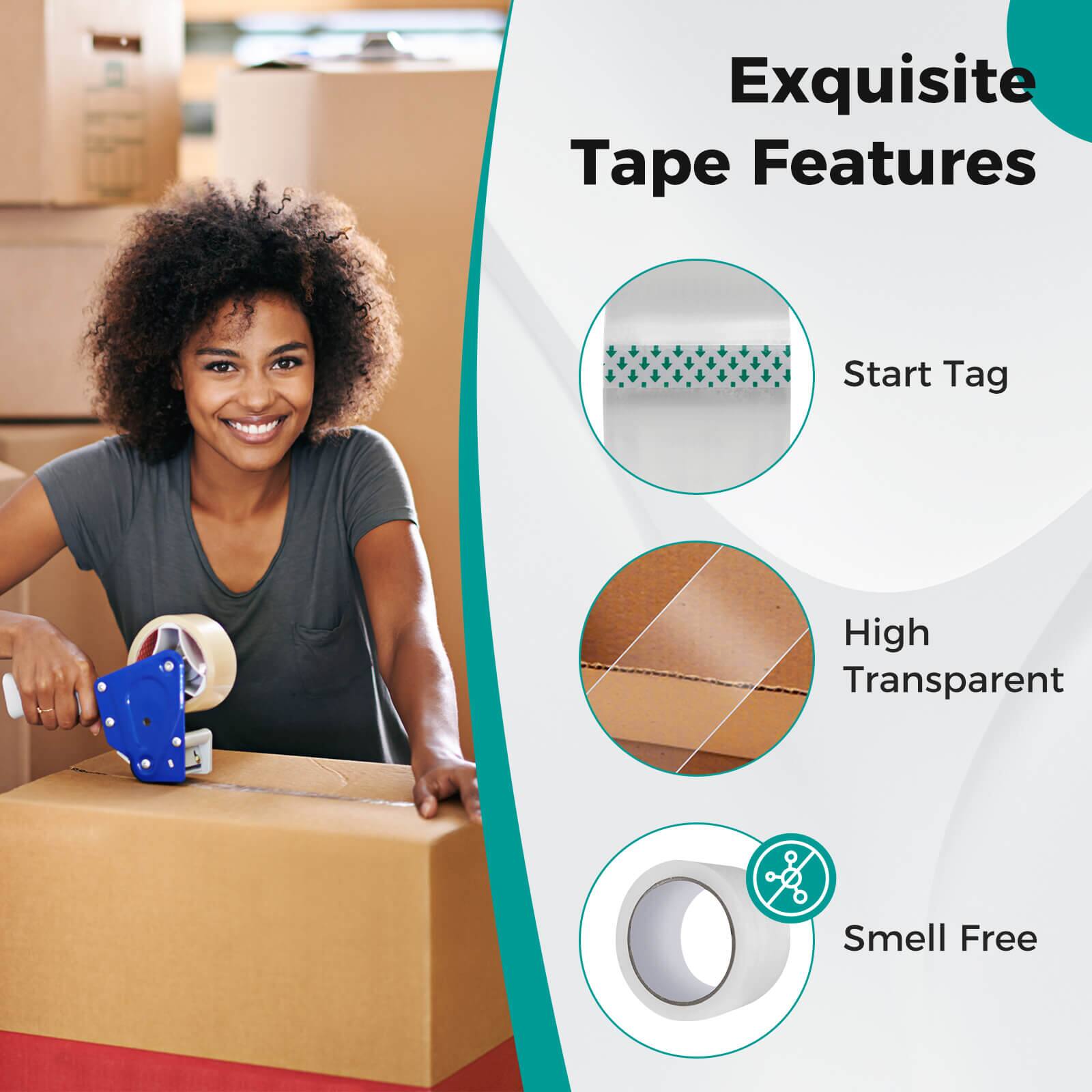 Exquisite Tape Features  
- Start Tag  
- High Transparent  
- Smell Free