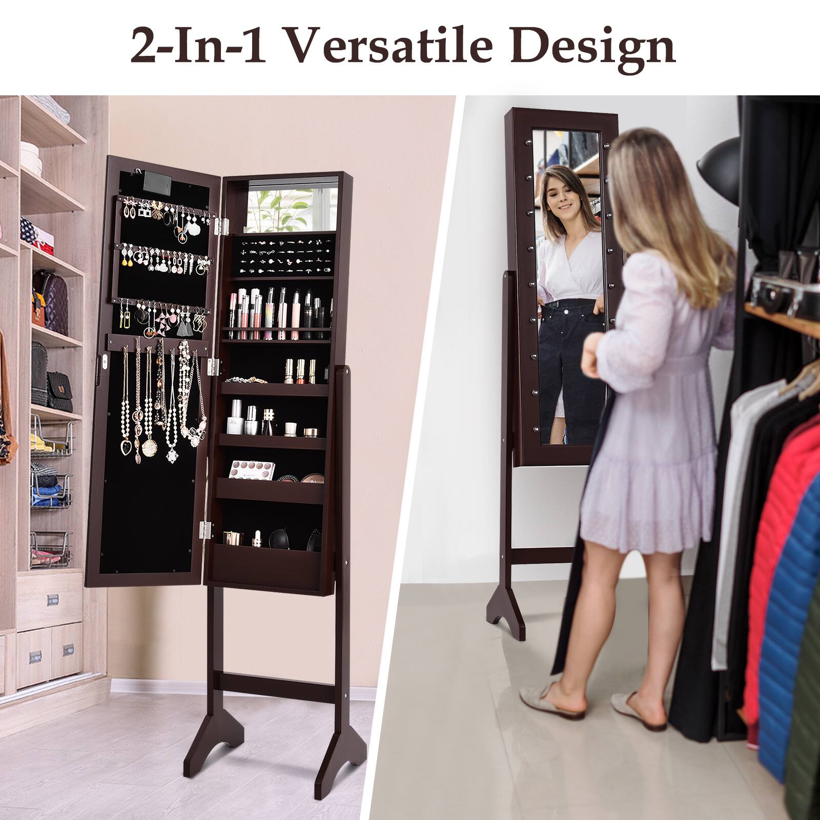 2-In-1 Versatile Design