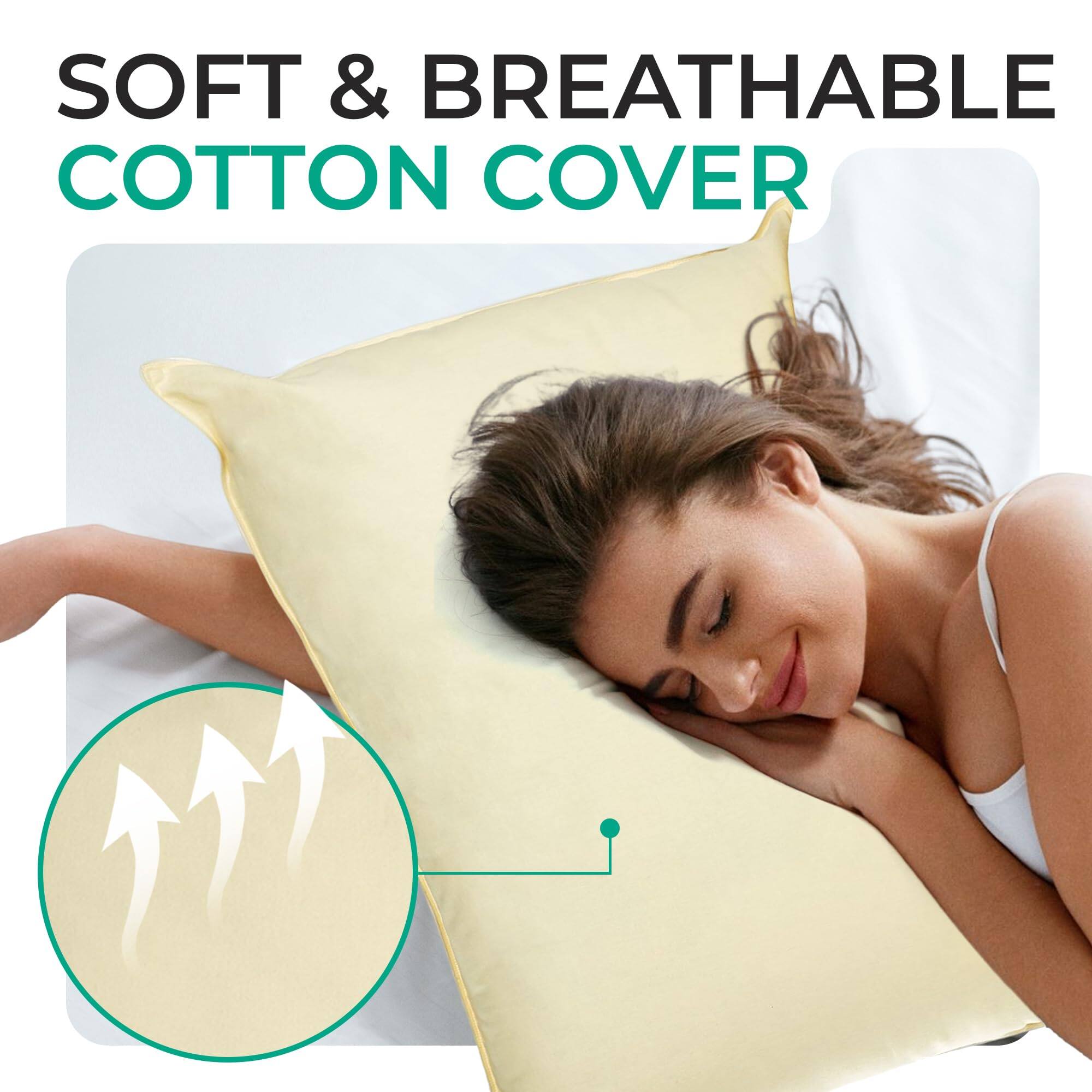 SOFT & BREATHABLE COTTON COVER