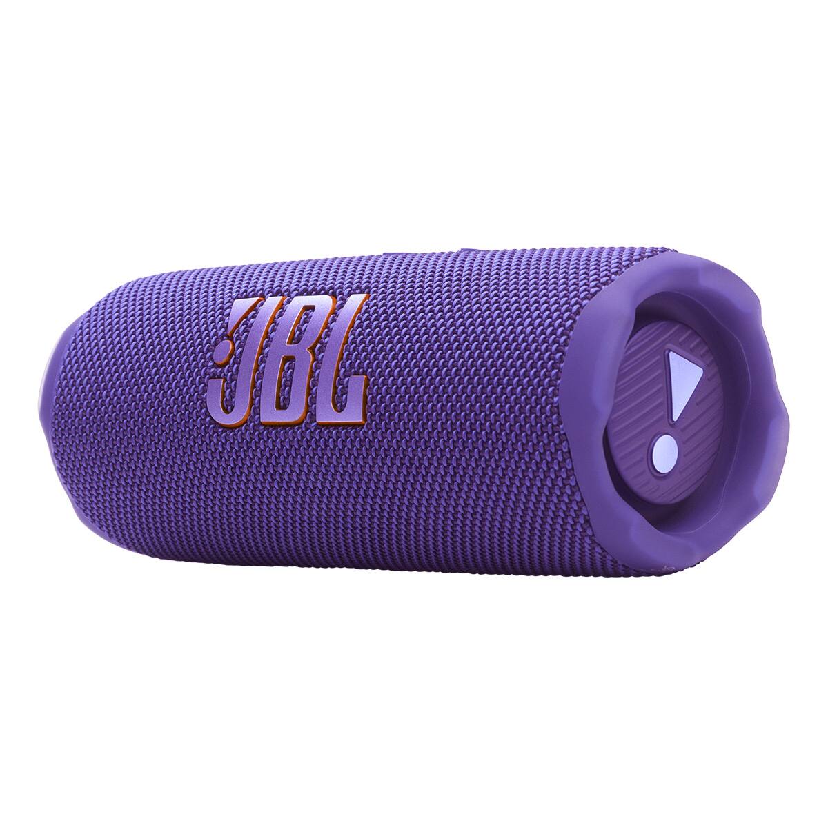 Alt View 9. JBL - JBL Flip 7 Waterproof Portable Speaker Bundle with gSport Silicone Sleeve - Purple.