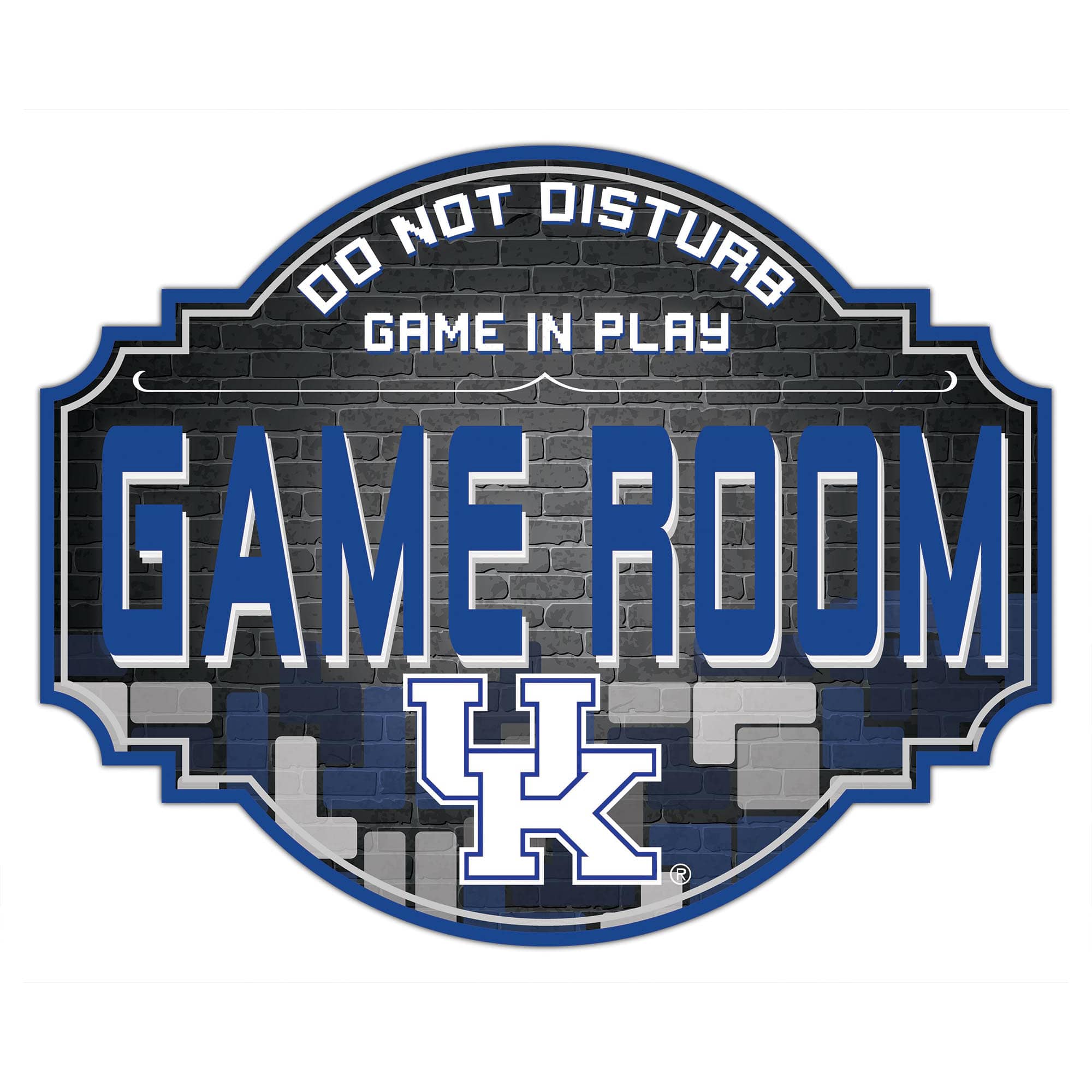 Fan Creations - Kentucky Wildcats 12'' Game Room Tavern Sign - Multicolor