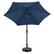 Back. Ainfox - Ainfox 9ft Patio Umbrella With Round umbrella base - Coffee.